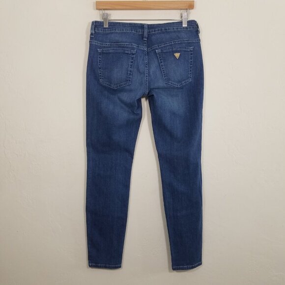 Guess Skinny Stretch Jeans Blue Size 29 - Picture 4 of 7